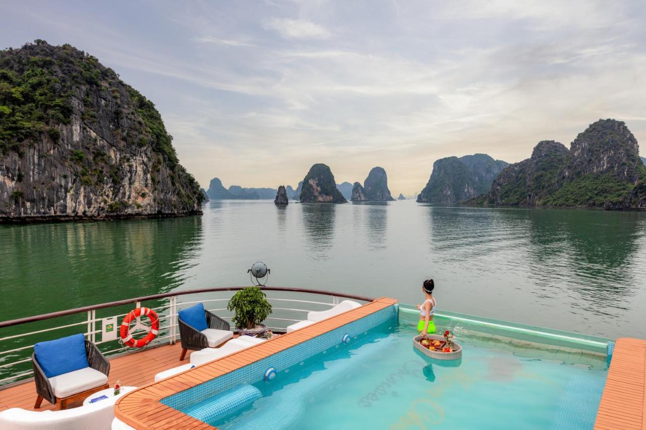 Hotel Peony Cruises Ha Long Exterior foto
